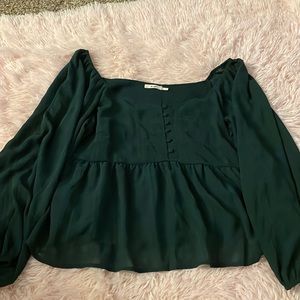 Francesca’s peplum top